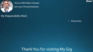 Expert Data Entry & Virtual Assistant Services for Your Needs