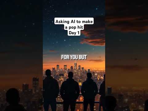 AsKing AI to make a Pop hit Day 1 #popmusic pop #aimusic #aisongs #popsongs