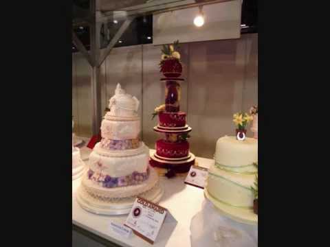 Hotelympia 2012 wedding cakes and sugarcraft