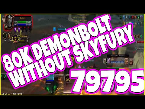 80K HIGHEST DEMONBOLT HIT WITHOUT SKYFURY! 3v3 Season 3 DEMO IS NUTS