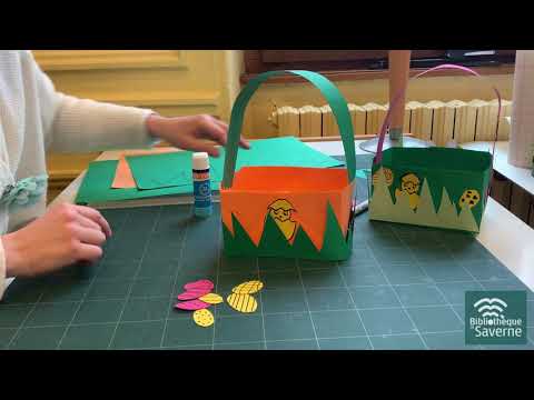Tuto Bricolage #6 : panier à œufs de Pâques