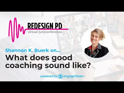 thumbnail of What does good coaching sound like? video