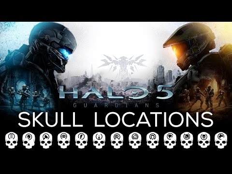 Halo 5 Skulls Locations ★ Gravelord Achievement
