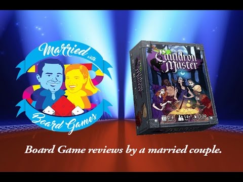Cauldron Master - Kickstarter Preview from Married with Board Games