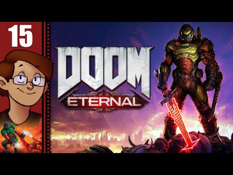 Let's Play Doom Eternal Part 15 - Acid Pit Challenge for Charity