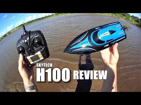 SKYTECH  H100 Racing Boat Review - [Water Run, Pros & Cons]