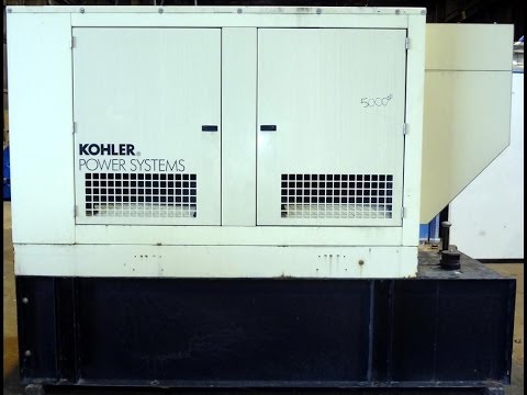 Used- Kohler 58 kW diesel generator set - Stock# 45549003