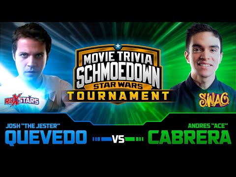 Star Wars Tournament: Josh Quevedo vs Andres Cabrera - Movie Trivia Schmoedown