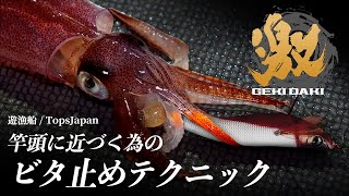 【イカメタル】竿頭に近づく為の ″ビタ止め″ テクニック / ゲキダキシリーズ ジャッカル