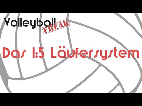 Das 1:5 Läufersystem im Volleyball