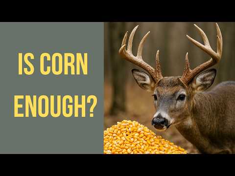 Feeding Deer Corn? Here's Why Your Bucks Need Better Nutrition For Antler Growth