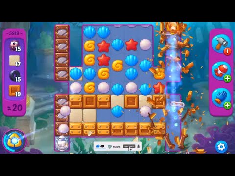 Fishdom lvl 5909-5924 👀 Can you beat this puzzle level?🔥Gameplay #546