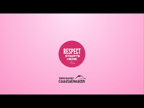 Respect Starts Here  - VCH No Bully Program