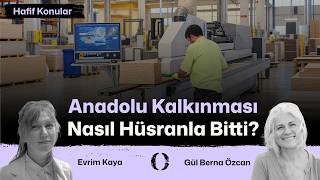 Anadolu kalkınması nasıl hüsranla bitti? | #HafifKonular
