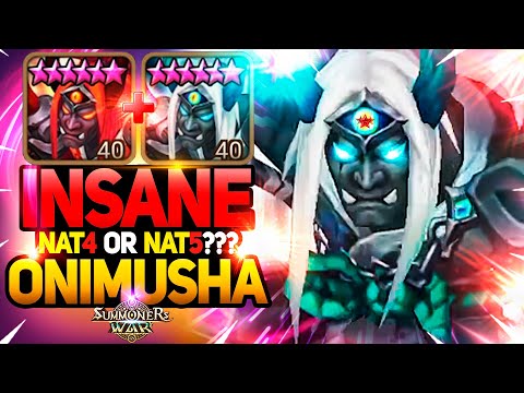 NO NAT5 TEAM with DOUBLE ONIMUSHA - Summoners War