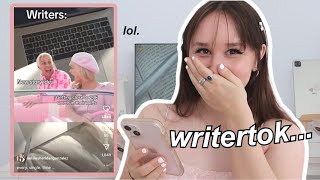 Writer Reacts To *Writertok* (Relatable Author Memes) Watch W/Me #Writertok