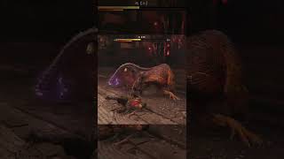 [鬼武者 Way of the Sword] 残り1匹を討伐！ 鵺【青・赤】 後半戦 #Shorts