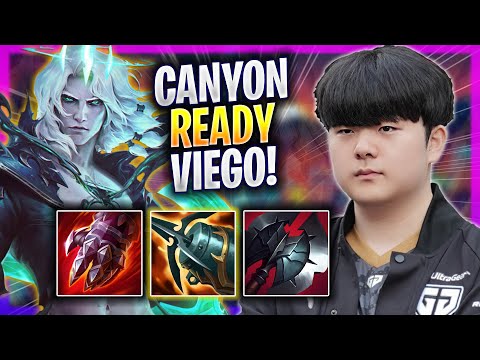 CANYON IS READY TO PLAY VIEGO! - GEN Canyon Plays Viego JUNGLE vs Nidalee! | Season 2024