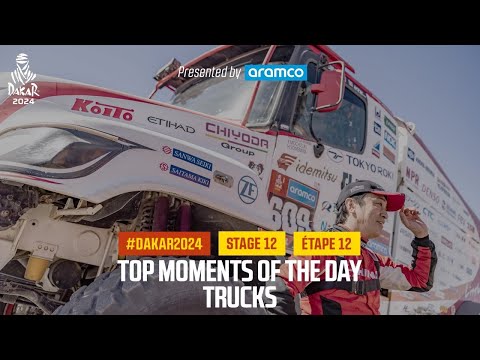 ダカールラリー2024 トラック・カミオンクラス ステージ12ハイライト動画