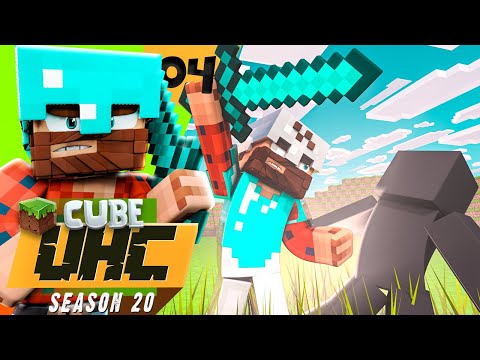 "THE FIRST FIGHT." | Minecraft Cube UHC Season 20 Episode 4