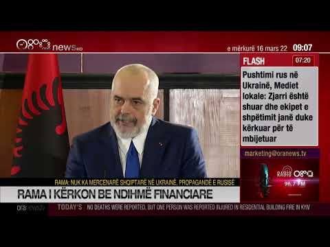 Edicioni informativ  -  16 Mars  2022   -   Ora 09:00   -  Ora  News