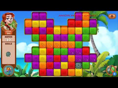 Lost Island: Blast Adventure. Levels 200-202.