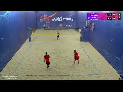 21:00 O. Klishch / Y. Yevdokymov - O. Polishchuk / V. Avramenko 10.03.2023 | Winners Beach Volleybal