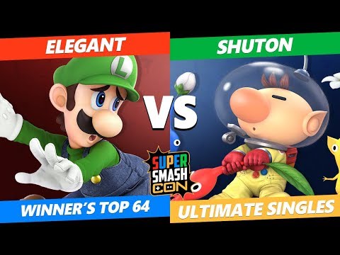 SSC 2019 SSBU - NVR Elegant (Luigi) VS  Shuton (Olimar) Smash Ultimate Winner's Top 64