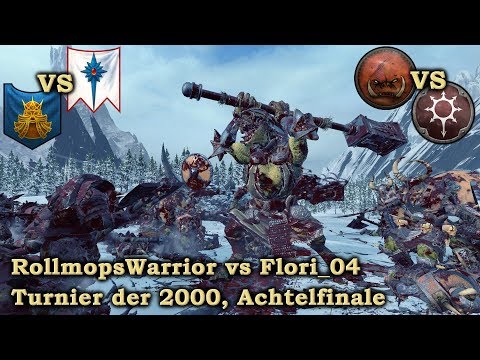 RollmopsWarrior vs Flori_04 - Achtelfinale - Liga der 2000 - Total War: Warhammer 2 deutsch