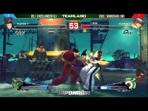 SSFIV AE [Top 8] Grand Final DS| Excelancer vs CKD| Babushas - Japonawa:Road to Evo Internacional