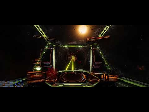 Elite Dangerous - AX Combat guide - Cold Orbiting [With Input overlay]