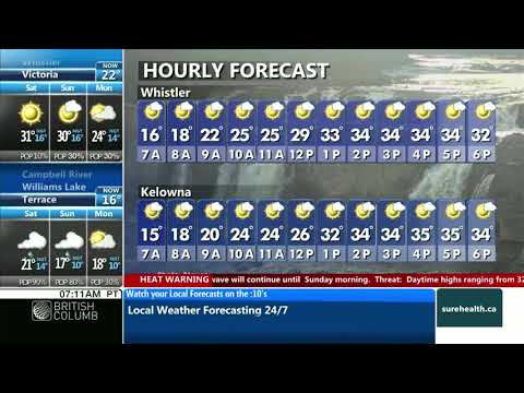 TWN HD - Local Forecast - August 13th, 2021
