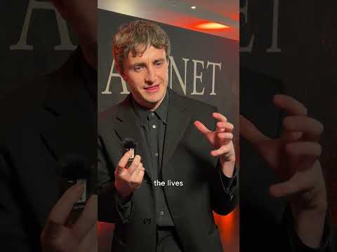 Paul Mescal reflects on HAMNET at the Irish premiere.