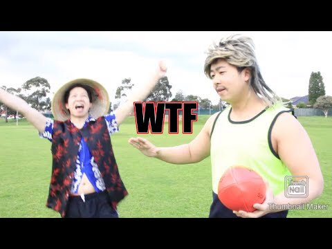 AUSSIE TEACHES CHINAMAN-AFL FOOTY REACTION