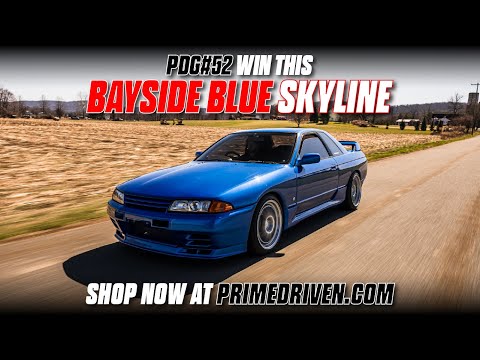 PDG52 - ICONIC BAYSIDE BLUE Nissan Skyline - Don't miss out on this one!