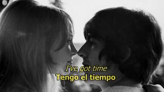 I want to tell you - The Beatles (LYRICS/LETRA) [Original]
