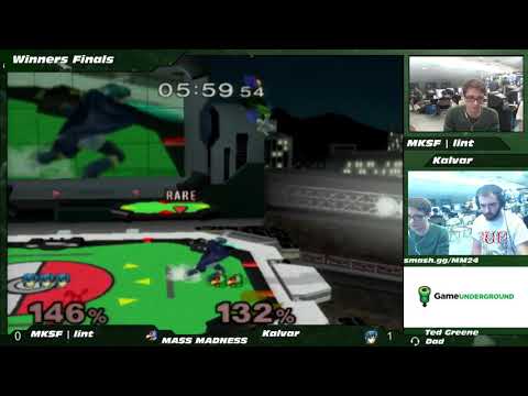 Mass Madness 24 SSBM - MKSF | lint (Falco) vs. Kalvar (Marth) - Melee WF