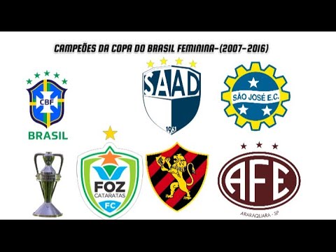CAMPEÕES DA COPA DO BRASIL FEMININA-(2007-2016)