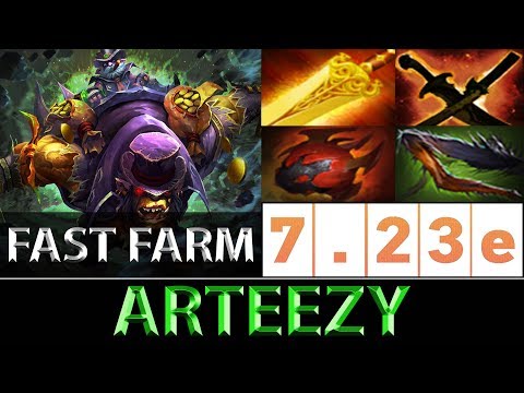 Arteezy [Alchemist] Fast Farm Beast SEA Ranked ► Dota 2 7.23e