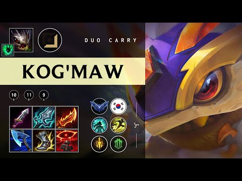 Kog'Maw ADC vs Miss Fortune - KR Diamond Patch 25.24