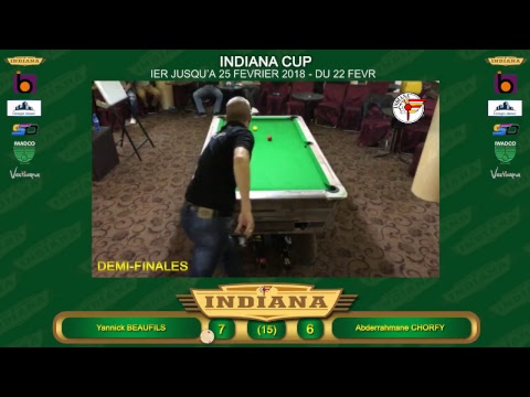 Yannick BEAUFILS Vs Abderrahmane CHORFY - DEMI-FINALES - indiana Pool