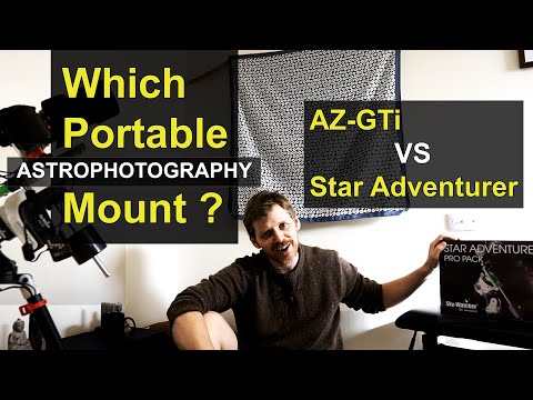 Skywatcher Star Adventurer  OR Mini AZ-GTi ? - Portable Astrophotography Mounts