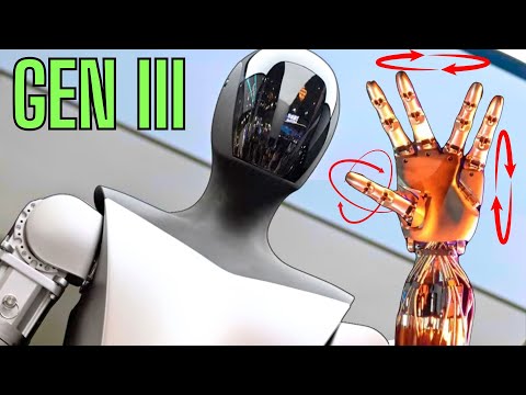 Tesla Optimus "GEN 3" Humanoid Hands Expose NEW 22 Axes AI Tech (MELTANT α + β ROBOT)