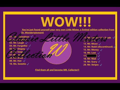 Classic Little Misters | Little Mister SCP Collection