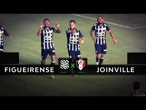 Gols e lances de Figueirense x Joinville