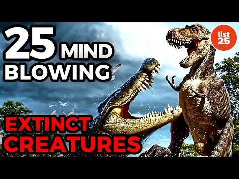 25 Mind Blowing Extinct Creatures You'll Be Glad Don't Exist