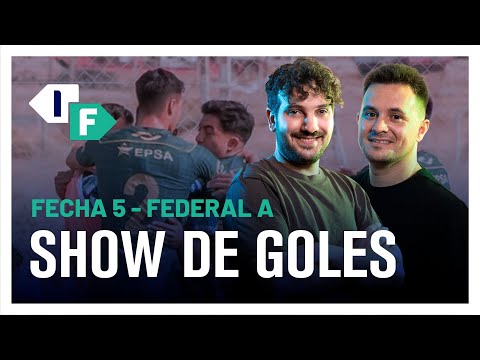 ¡PERO QUÉ GOLAZOS! Fecha 5 - Federal A 2025 🏆: los GOLES ⚽