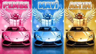 Hediyeni Seç...! Pembe, Mavi ya da Altın 💗💙⭐️ Ne Kadar Şanslısın? 😱