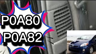 Toyota Prius HV Hybrid Battery Filter Fan Cleaning 2010 - 2015 P0A80 P0A82 P3000 How To Fix 🚗 #how