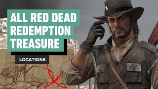 All Red Dead Redemption Hidden Treasure Locations